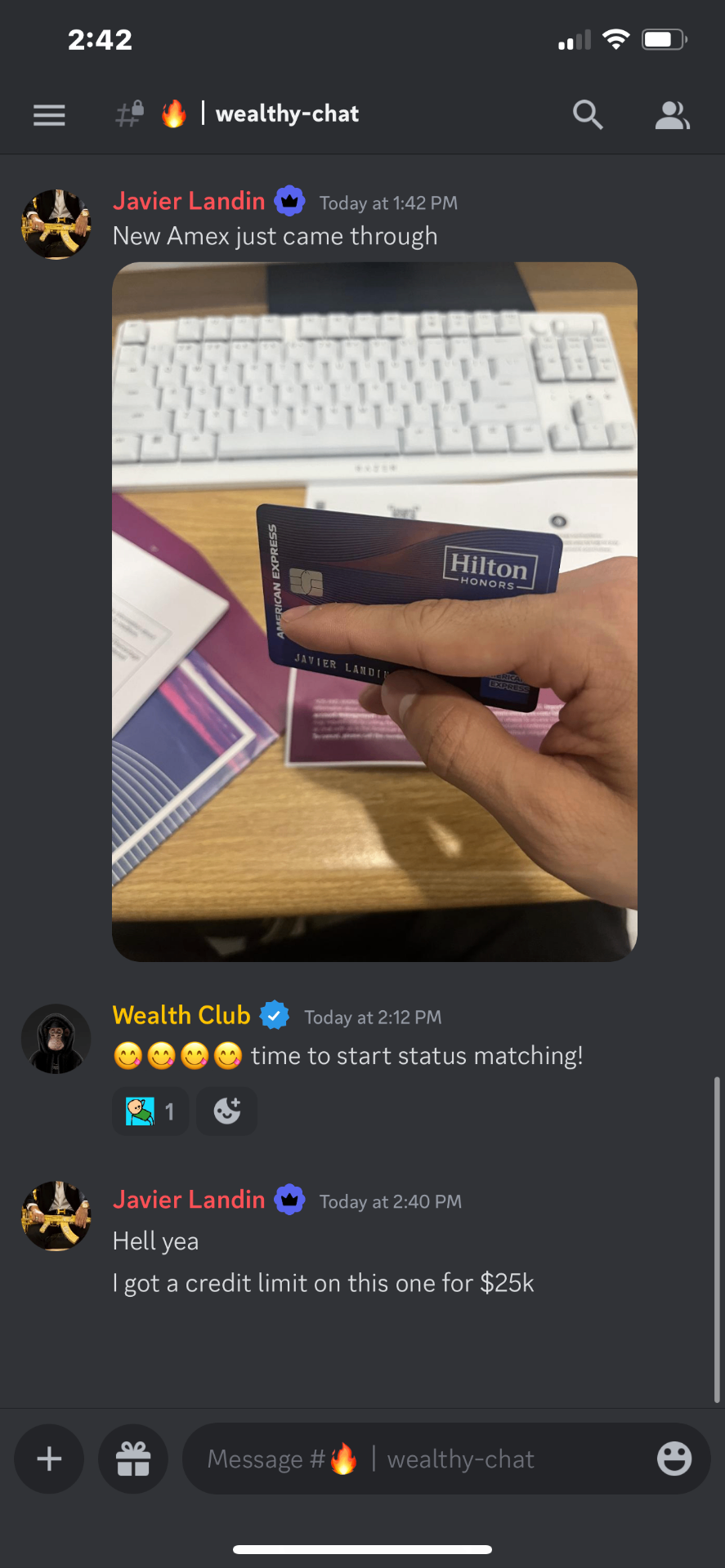 Javier Landin testimonial screenshot