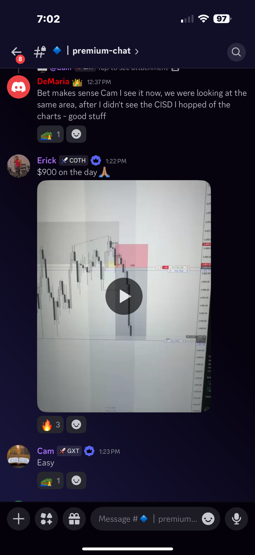 Erick testimonial screenshot