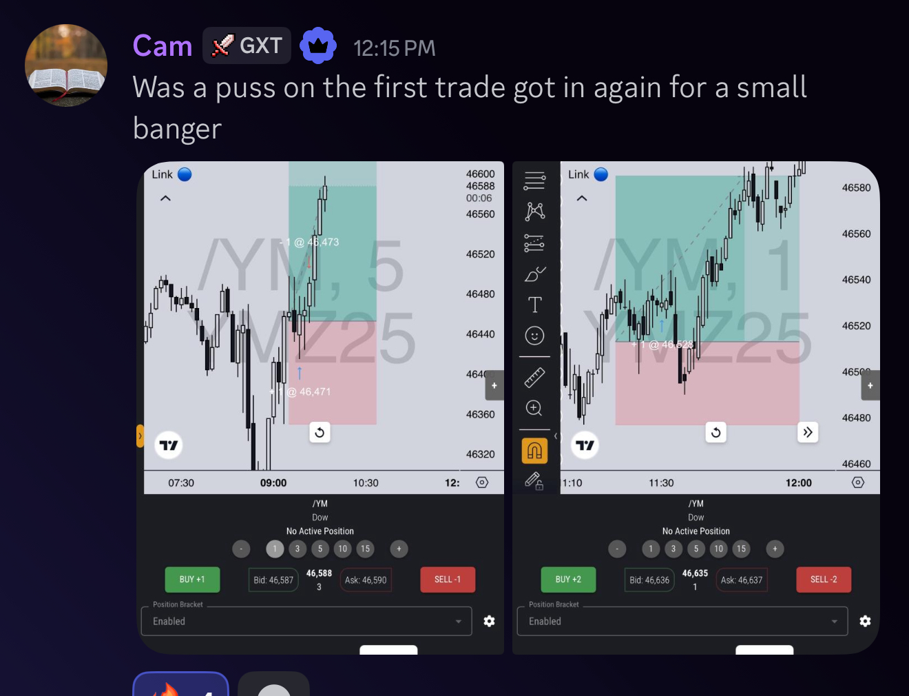 Cam testimonial screenshot