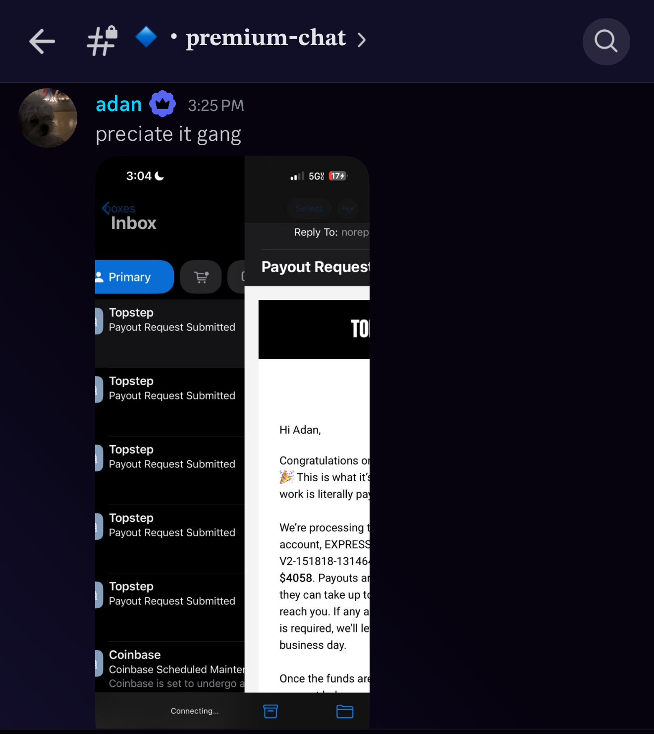adan testimonial screenshot